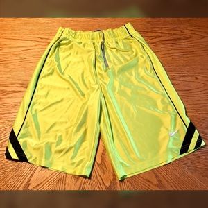 Bright Yellow Nike Shorts, Size Boys Large. NWOT